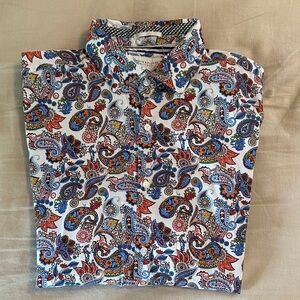 Denim & Flower Ricky Singh Paisley Print Men's Shirt
